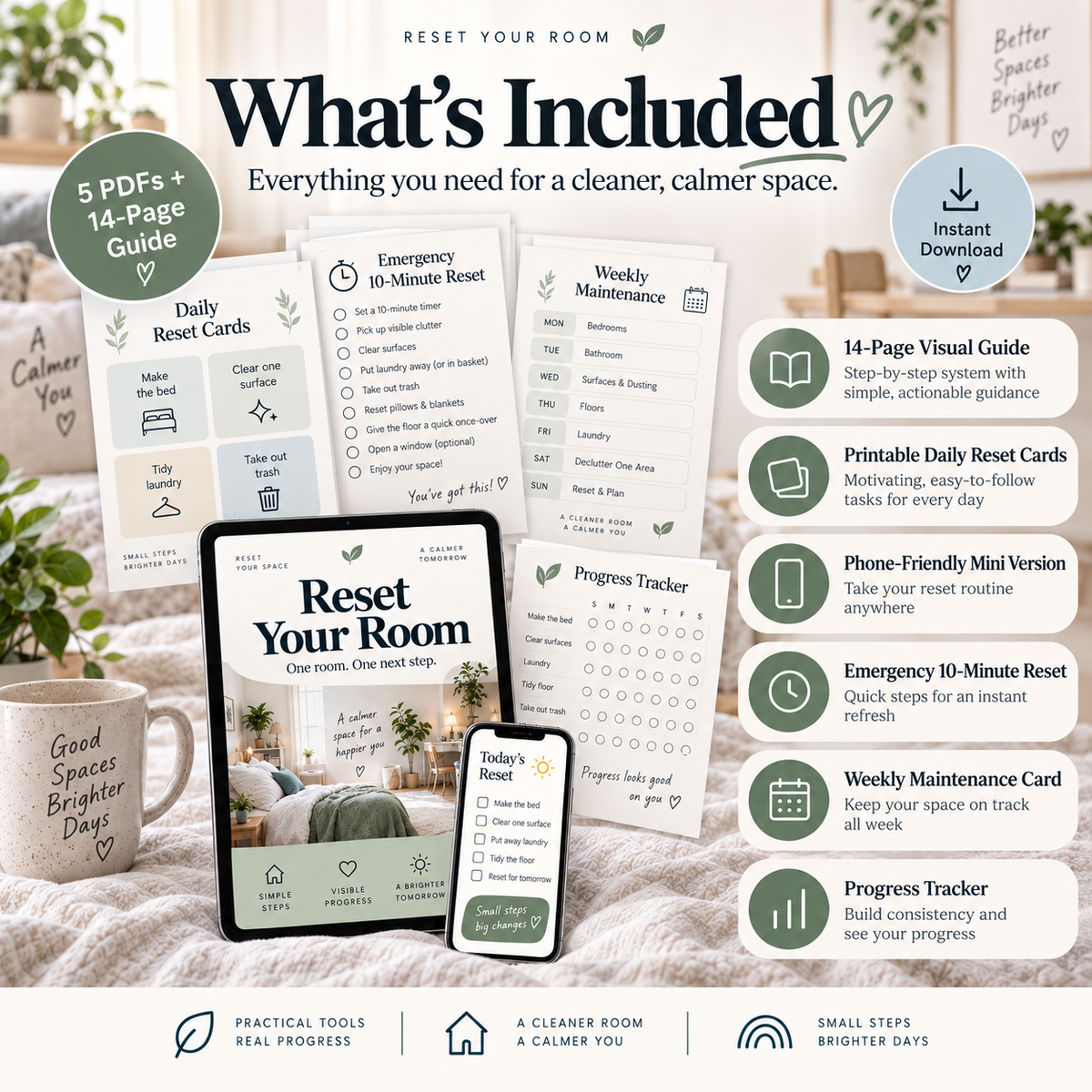 ADHD Reset Your Room — 7-Day Visual Cleaning System