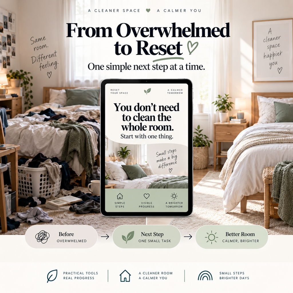 ADHD Reset Your Room — 7-Day Visual Cleaning System