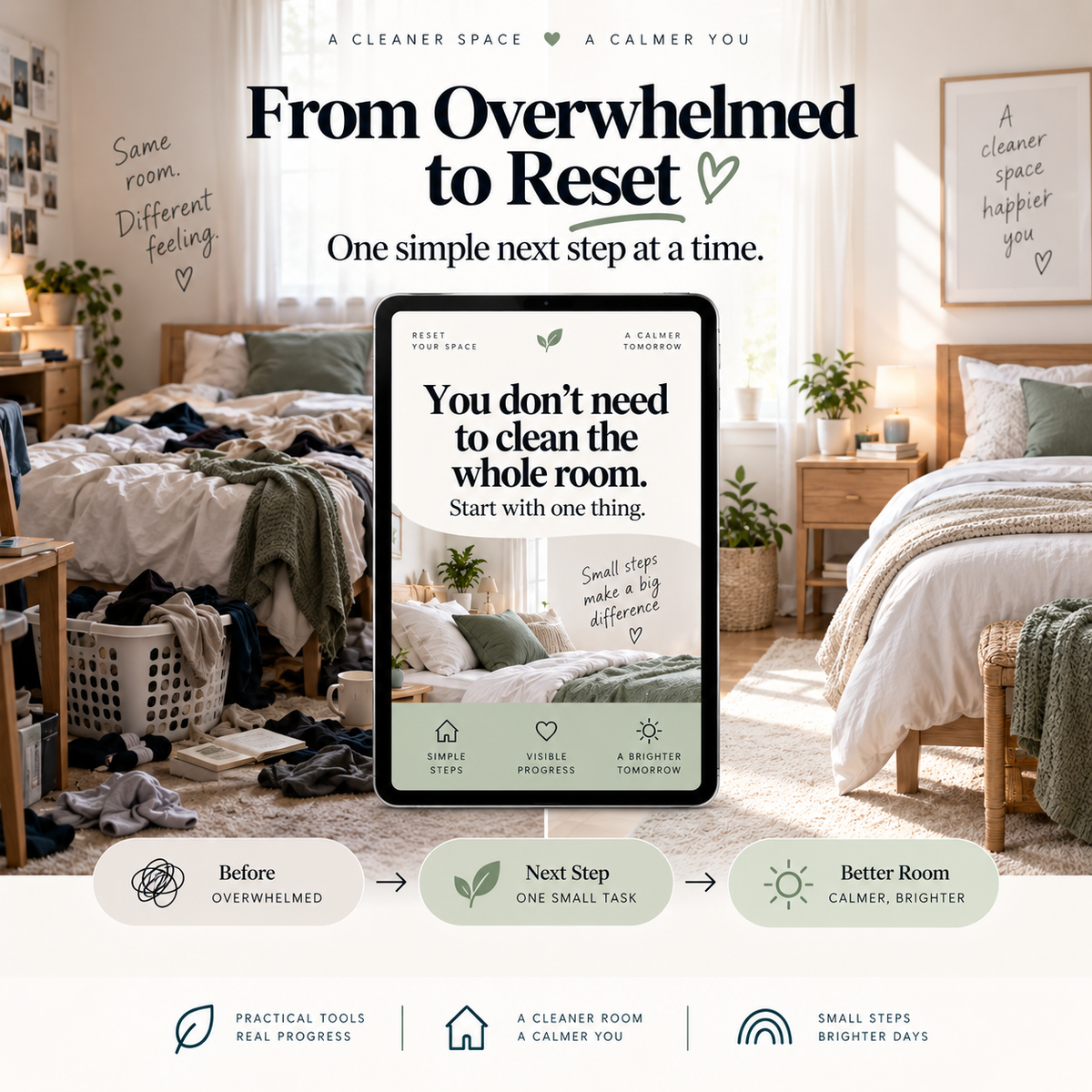 ADHD Reset Your Room — 7-Day Visual Cleaning System